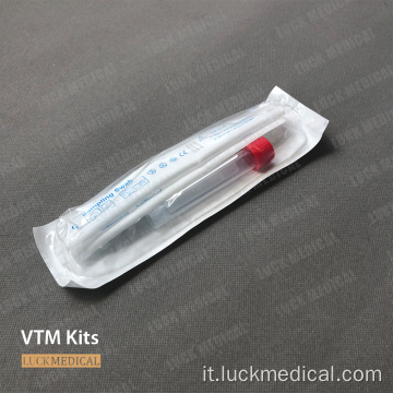 VIRUS SCEPIMEN RACCIENZE MEDIA TUBE VTM KIT CE